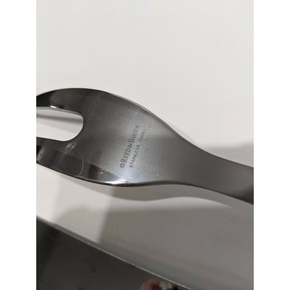 Reed & Barton BROOKSHIRE 2 Piece Carving Set Knife Fork Stainless Flatware 11" - Picture 7 of 7